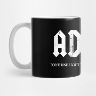 ADHD, white Mug